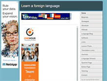 Tablet Screenshot of iforeignlanguage.com